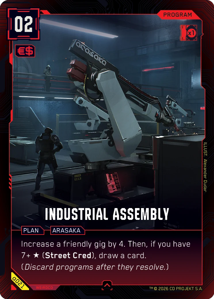 Industrial Assembly α021 Standard card image