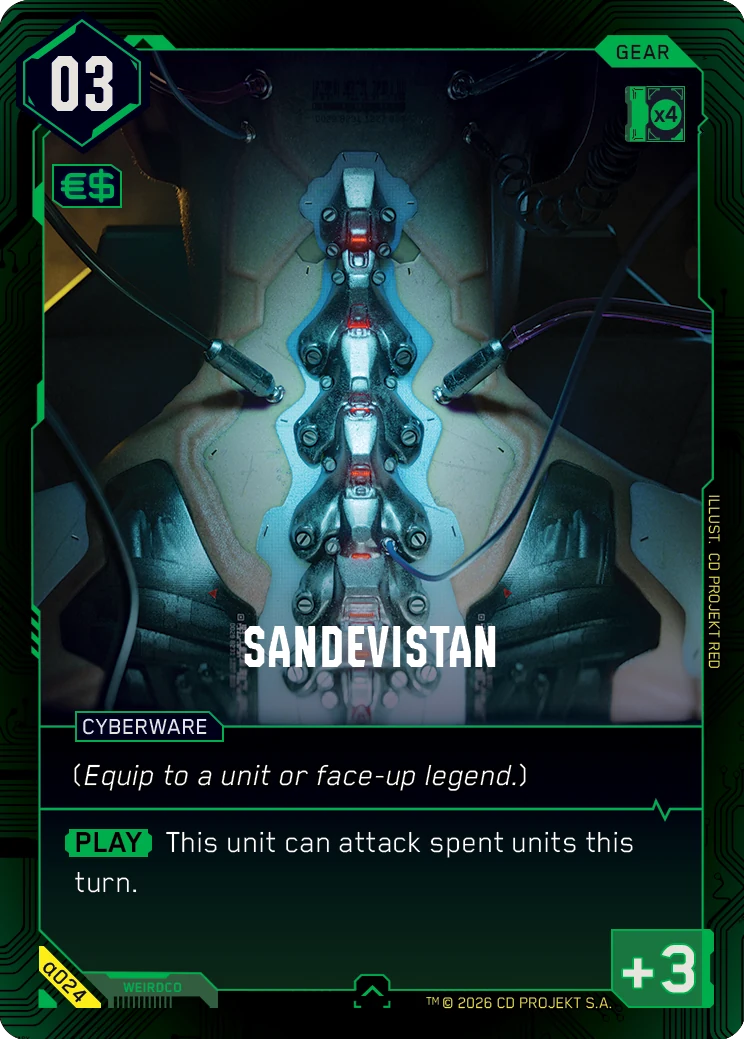 Sandevistan α024 Standard card image