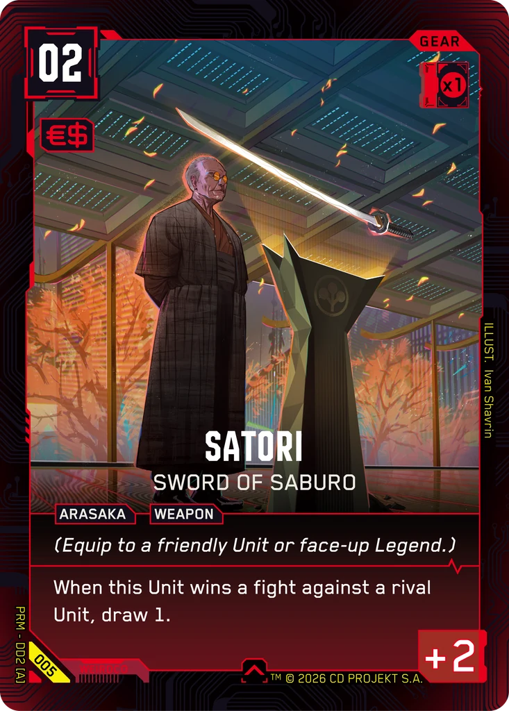 Satori — Sword of Saburo Arasaka Demo Deck#005 · Ivan Shavrin thumbnail