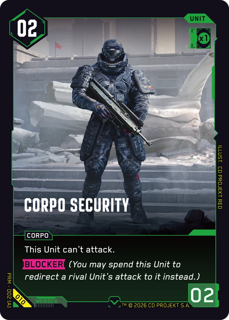 Corpo Security Arasaka Demo Deck#010 · CD PROJEKT RED thumbnail