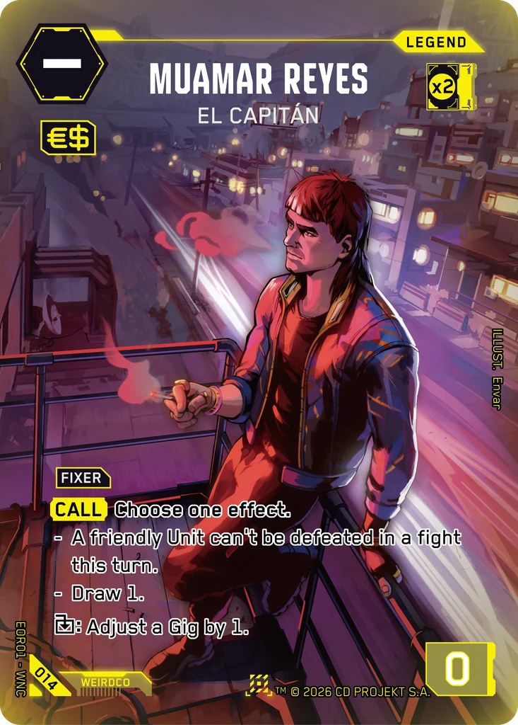 Muamar Reyes: El Capitán Edgerunner Open S 1 · #014 · Mooncolony thumbnail