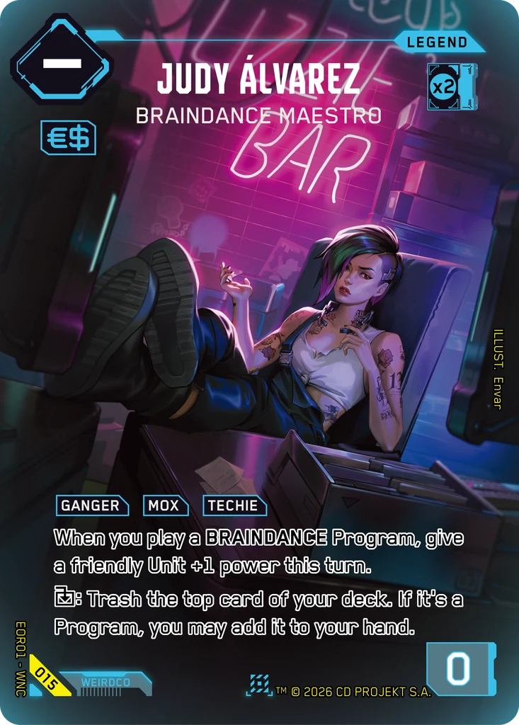 Judy Álvarez: Braindance Maestro Edgerunner Open S 1 · #015 · Gautier Viller thumbnail