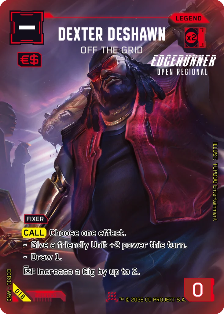 Dexter DeShawn: Off the Grid Edgerunner Open S 1 · #016 · Envar thumbnail
