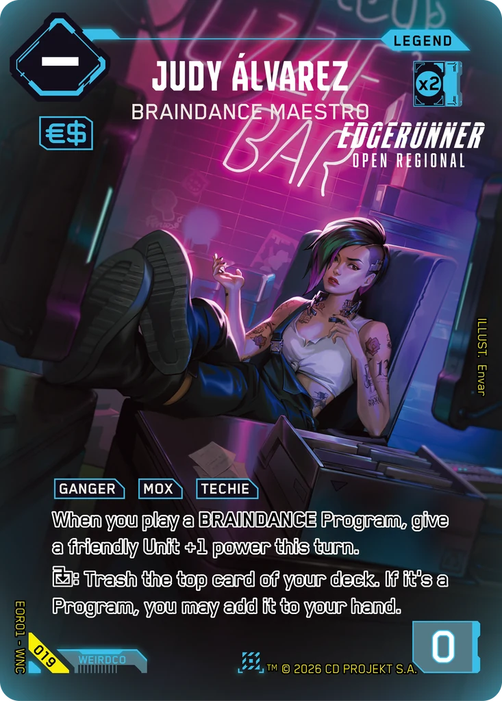 Judy Álvarez: Braindance Maestro Edgerunner Open S 1 · #019 · Gautier Viller thumbnail