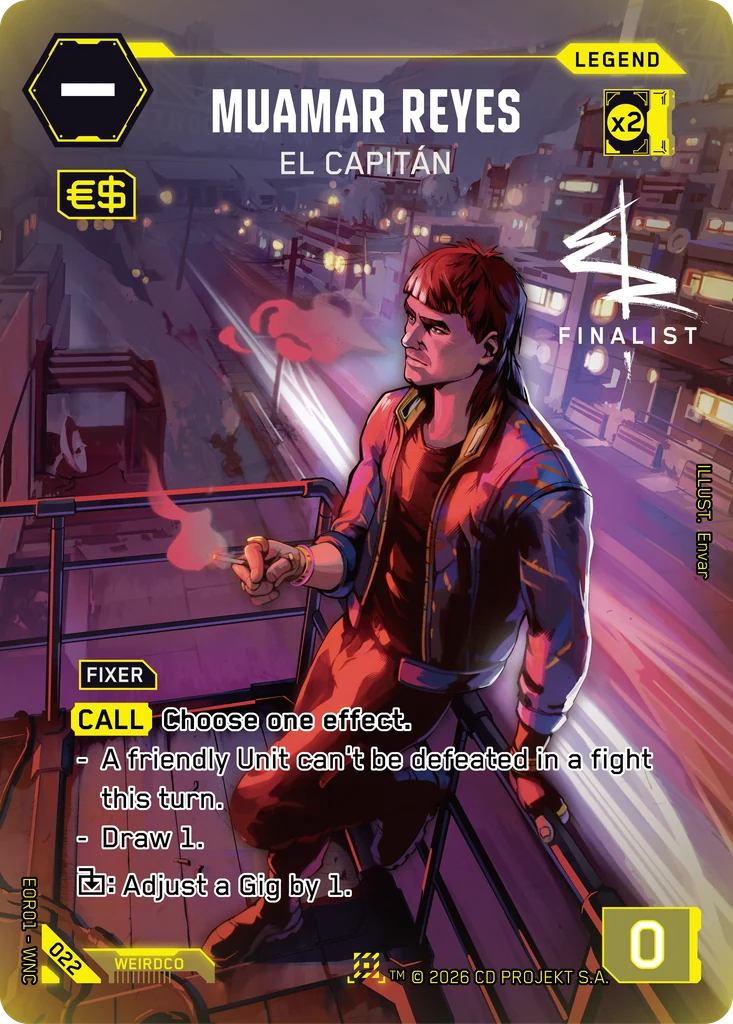 Muamar Reyes: El Capitán Edgerunner Open S 1 · #022 · Mooncolony thumbnail