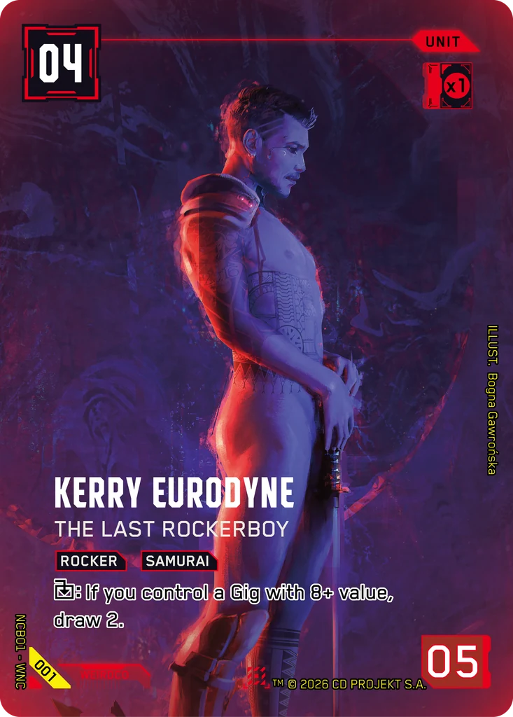 Kerry Eurodyne: The Last Rockerboy Night City Brawl S 1 · #001 · Bogna Gawrońska thumbnail
