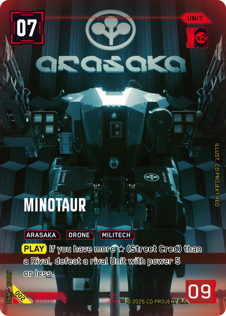 Minotaur Night City Brawl S 1 · #002 · CD Projekt Red thumbnail