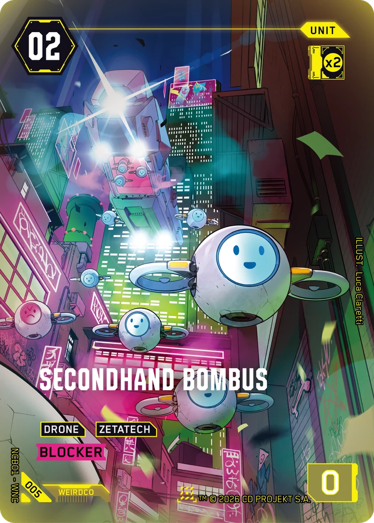 Secondhand Bombus Night City Brawl S 1 · #005 · Luca Claretti thumbnail