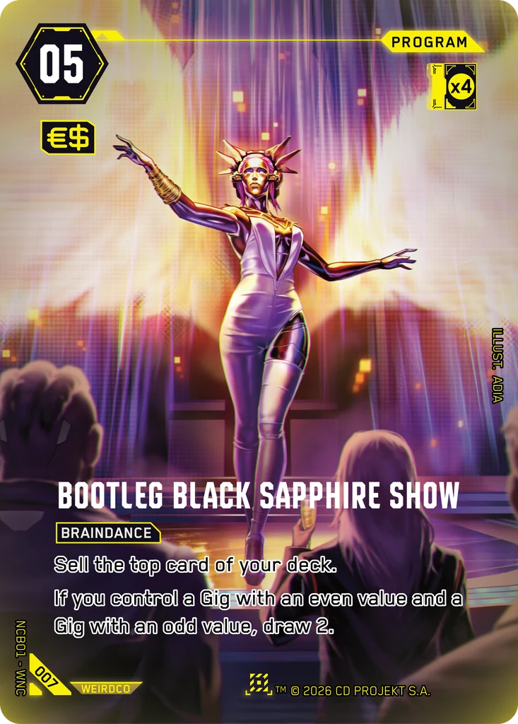 Bootleg Black Sapphire Show Night City Brawl S 1 · #007 · ADIA thumbnail
