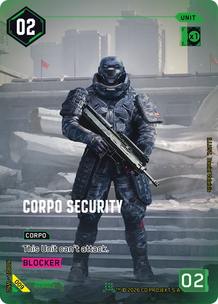 Corpo Security Night City Brawl S 1 · #009 · CD PROJEKT RED thumbnail