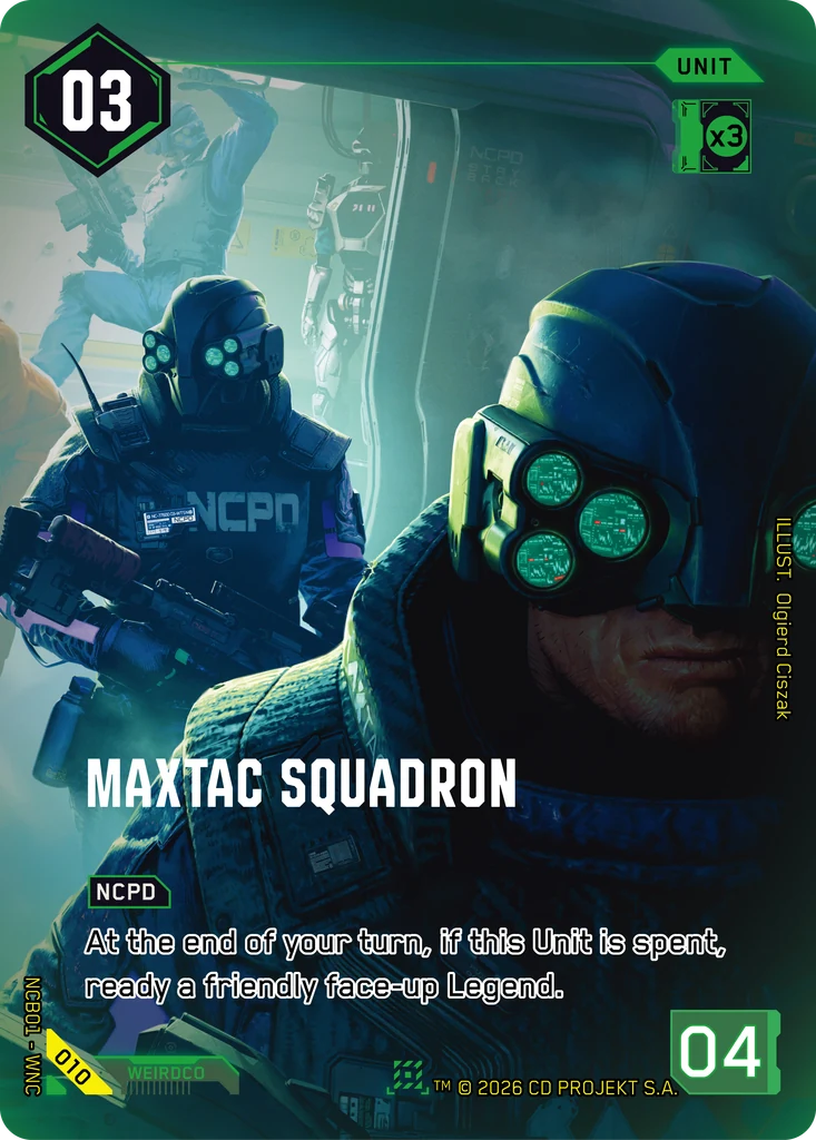 MaxTac Squadron Night City Brawl S 1 · #010 · Olgierd Ciszak thumbnail