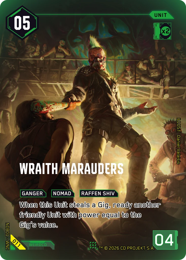 Wraith Marauders Night City Brawl S 1 · #011 · Daniel Valaisis thumbnail