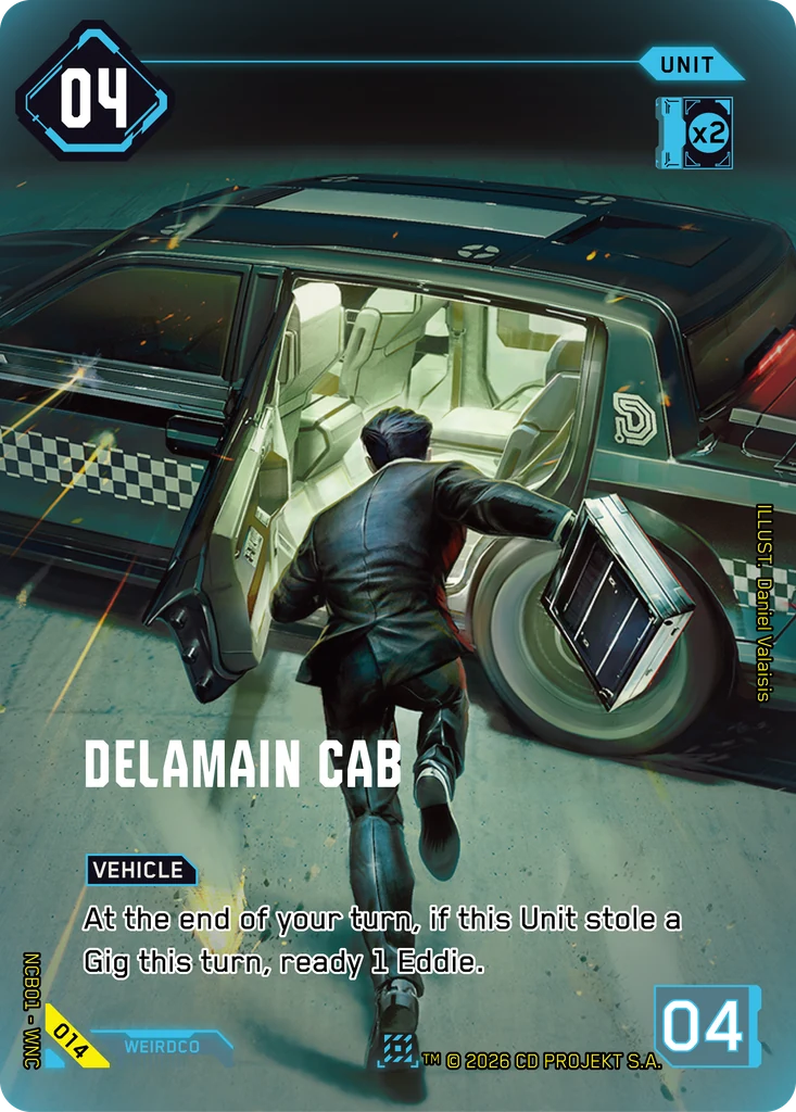 Delamain Cab Night City Brawl S 1 · #014 · CD PROJEKT RED thumbnail
