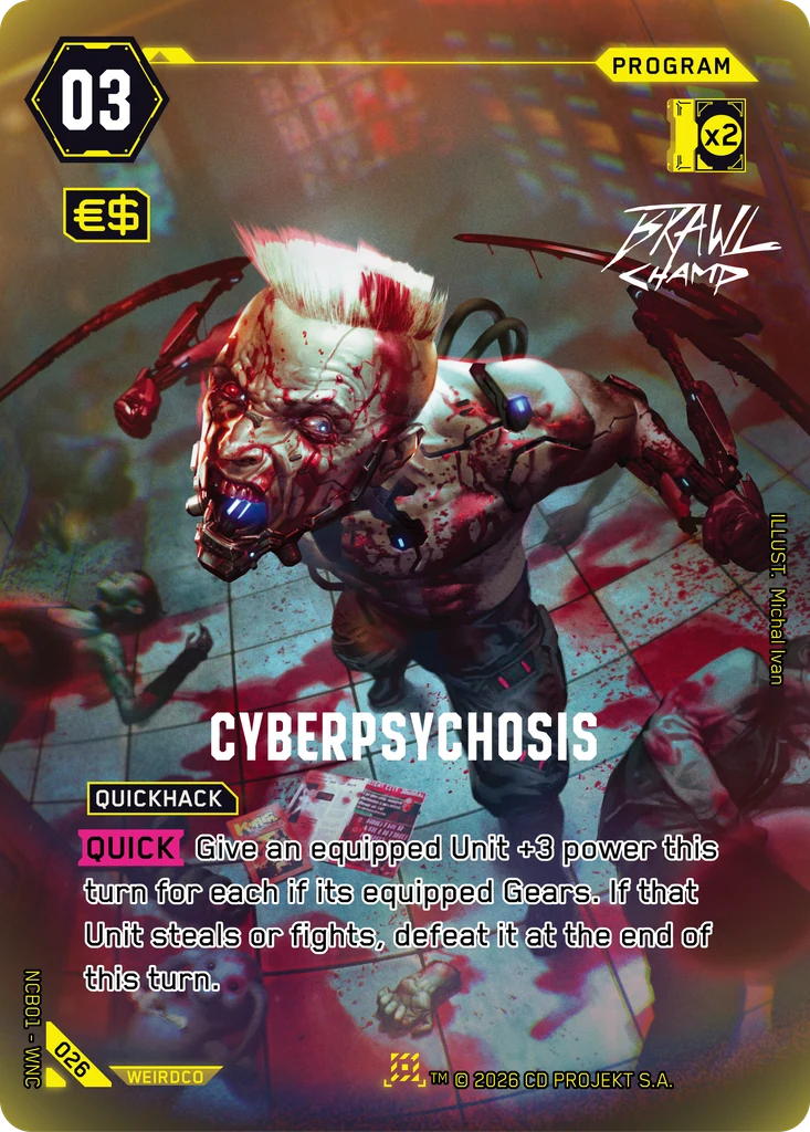 Cyberpsychosis Night City Brawl S 1 · #026 · Michal Ivan thumbnail