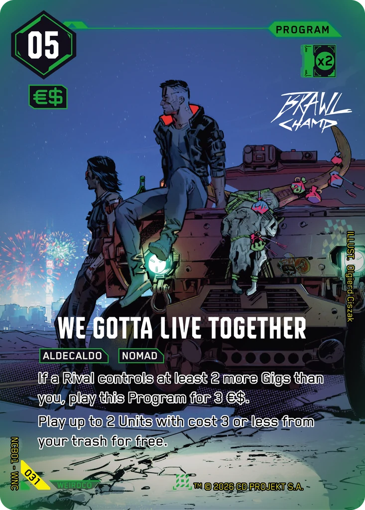 We Gotta Live Together Night City Brawl S 1 · #031 · Olgierd Ciszak thumbnail