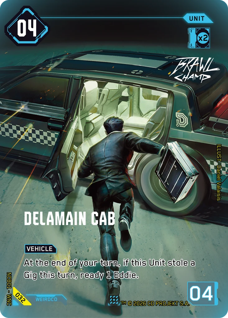 Delamain Cab Night City Brawl S 1 · #032 · CD PROJEKT RED thumbnail
