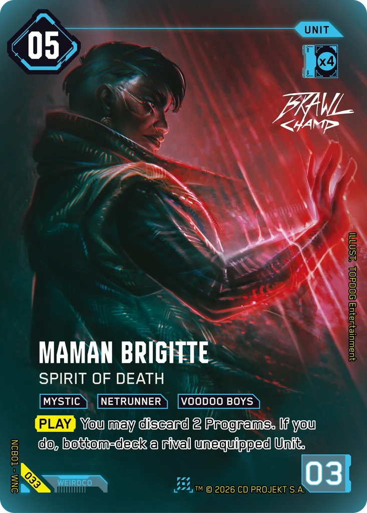 Maman Brigitte: Spirit of Death Night City Brawl S 1 · #033 · TOPDOG Entertainment thumbnail
