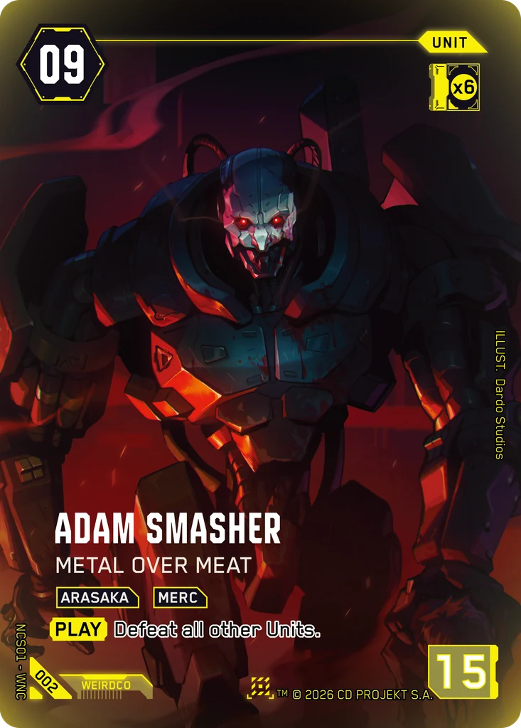 Adam Smasher: Metal Over Meat Night City Showdowns S 1 · #002 · Dardo Studios thumbnail