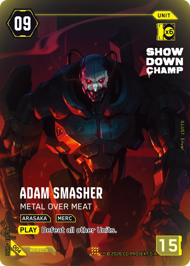 Adam Smasher: Metal Over Meat Night City Showdowns S 1 · #004 · Dardo Studios thumbnail