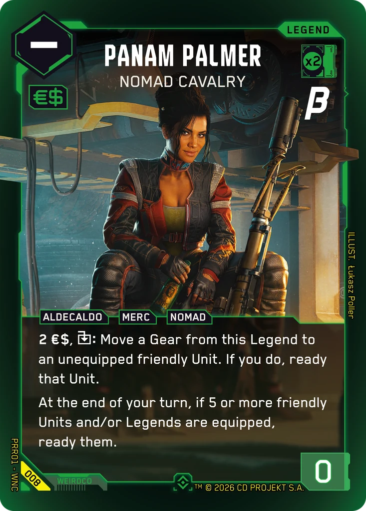 Panam Palmer — Nomad Cavalry Pre-Release Beta#008 · Łukasz Poller thumbnail