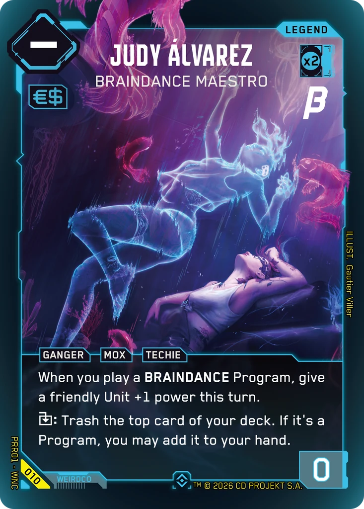 Judy Álvarez — Braindance Maestro Pre-Release Beta#010 · Gautier Viller thumbnail
