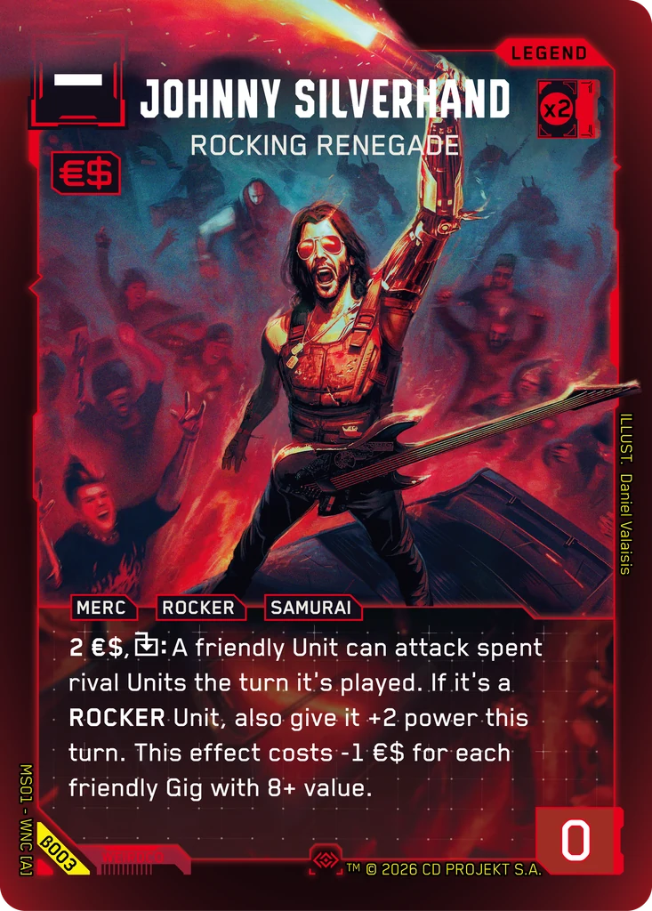 Johnny Silverhand — Rocking Renegade Welcome to Night City — Beta#β003 · Daniel Valaisis thumbnail
