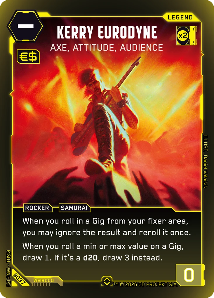 Kerry Eurodyne — Axe, Attitude, Audience Welcome to Night City — Beta#β037 · Daniel Valaisis thumbnail