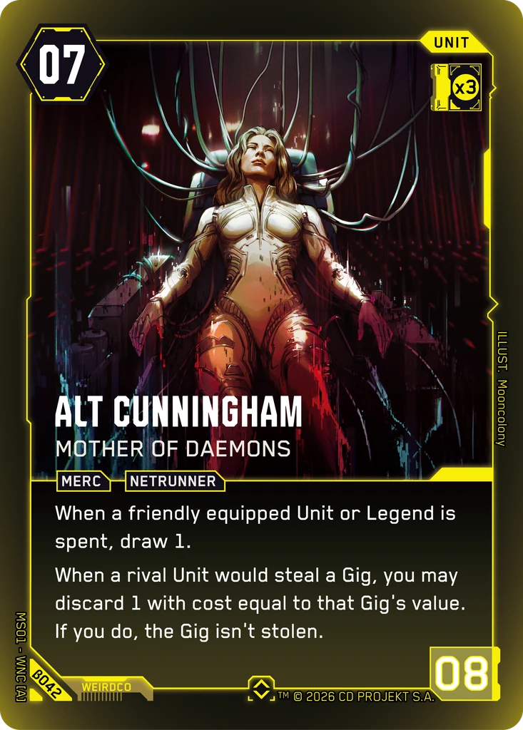 Alt Cunningham — Mother of Daemons Welcome to Night City — Beta#β042 · Mooncolony thumbnail