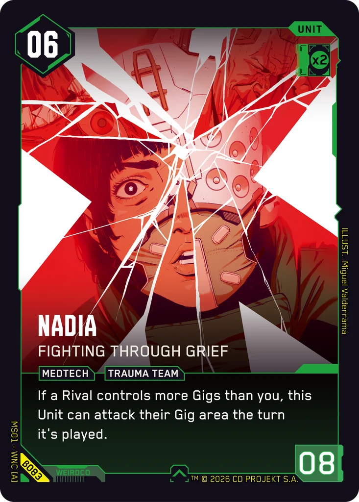 Nadia — Fighting Through Grief Welcome to Night City — Beta#β083 · Miguel Valderrama thumbnail