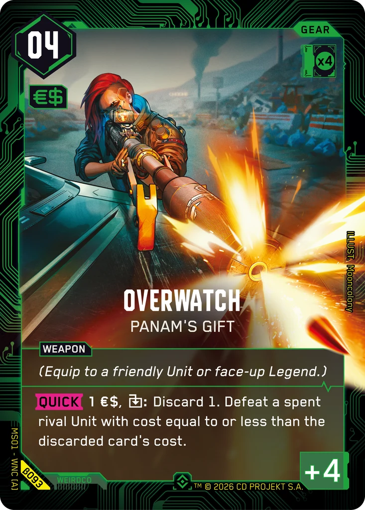 Overwatch — Panam's Gift Welcome to Night City — Beta#β093 · Mooncolony thumbnail