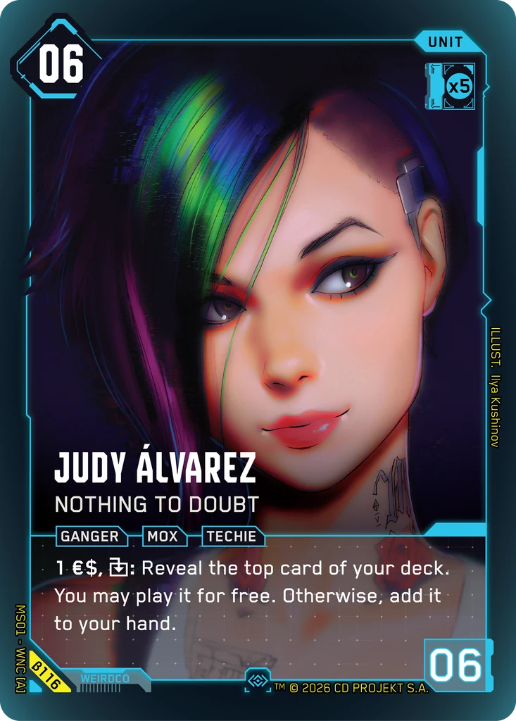 Judy Álvarez — Nothing to Doubt Welcome to Night City — Beta#β116 · Ilya Kushinov thumbnail