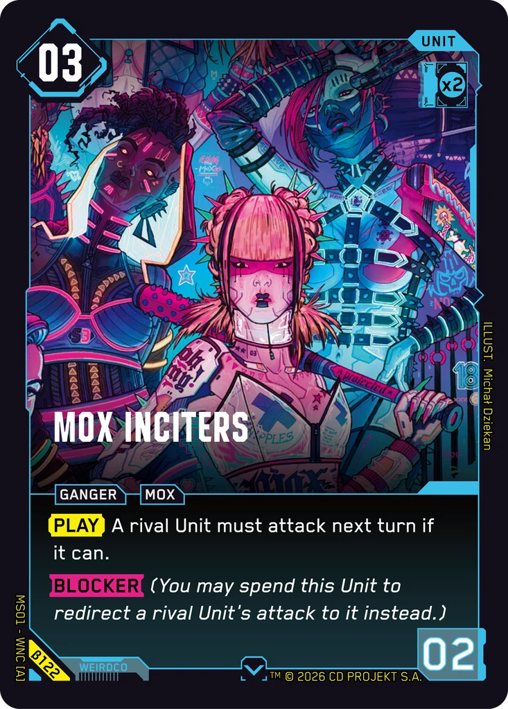 Mox Inciters Welcome to Night City — Beta#β122 · Michał Dziekan thumbnail