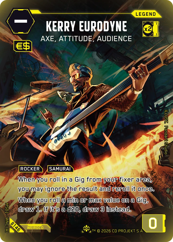 Kerry Eurodyne — Axe, Attitude, Audience Welcome to Night City — Beta#β146 · Daniel Valaisis thumbnail