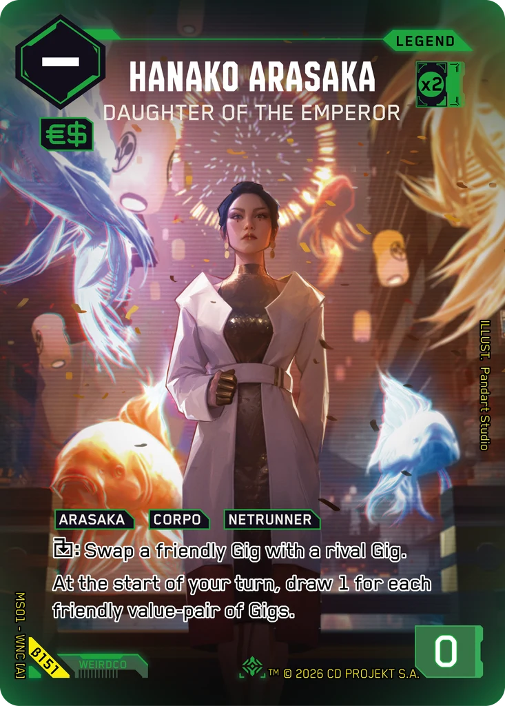 Hanako Arasaka — Daughter of the Emperor Welcome to Night City — Beta#β151 · Daniel Valaisis thumbnail