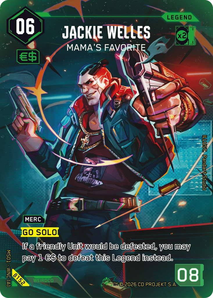 Jackie Welles — Mama's Favorite Welcome to Night City — Beta#β152 · Daniel Valaisis thumbnail