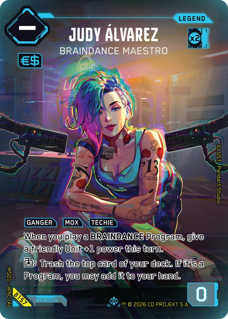 Judy Álvarez — Braindance Maestro Welcome to Night City — Beta#β157 · Gautier Viller thumbnail