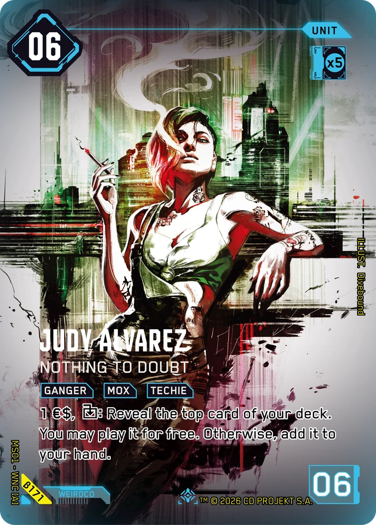 Judy Álvarez — Nothing to Doubt Welcome to Night City — Beta#β171 · Ilya Kushinov thumbnail