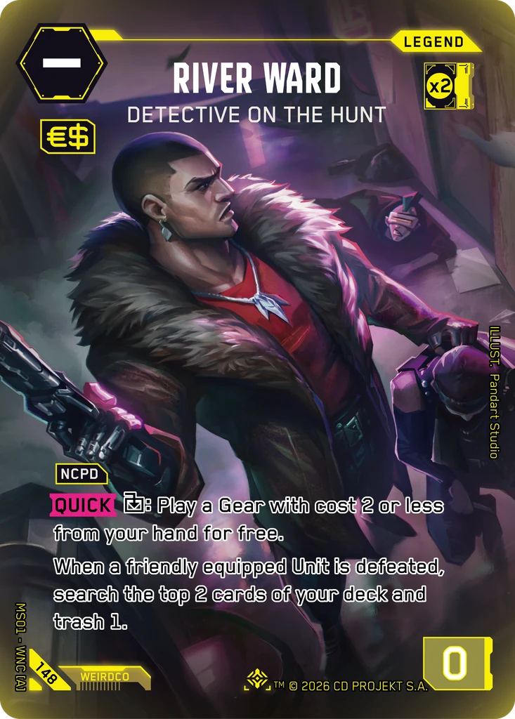 River Ward: Detective on the Hunt Welcome to Night City — Retail · #148 · Daniel Valaisis thumbnail