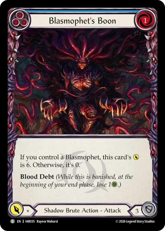 Blasmophet's Boon