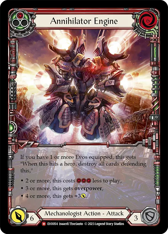 EVO · EVO054 · N · Rainbow Foil
