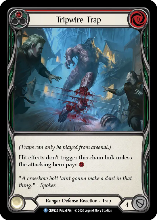 CRU · CRU126 · First Edition · Rainbow Foil