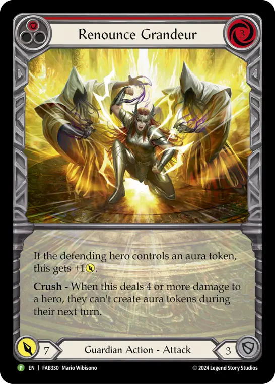 Renounce Grandeur