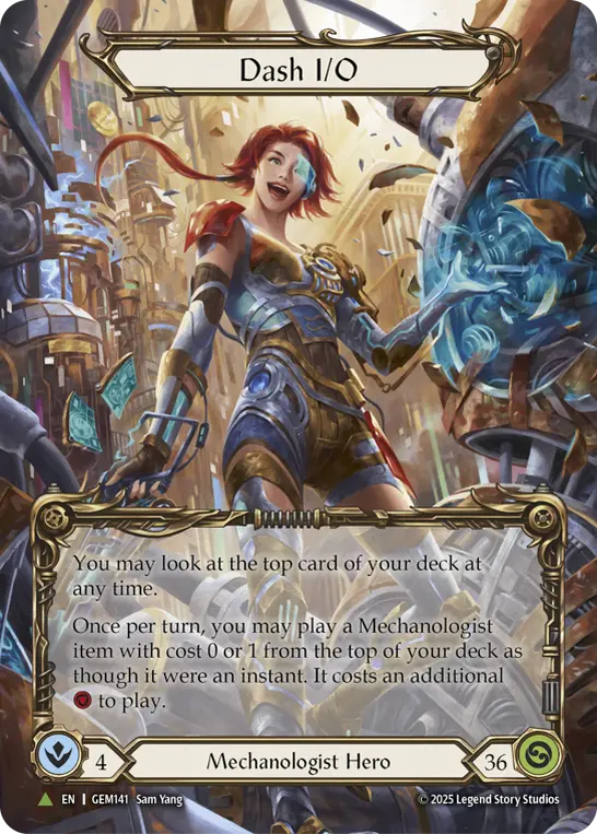 GEM · GEM141 · N · Cold Foil