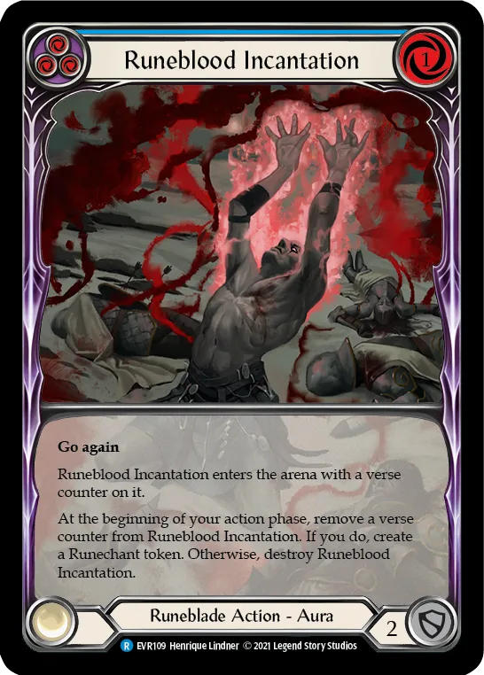 EVR · EVR109 · Première édition · Rainbow Foil