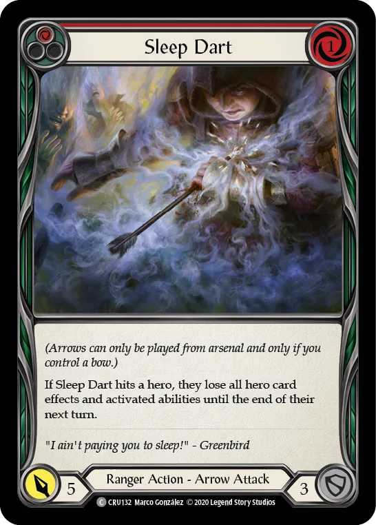 CRU · CRU132 · Première édition · Rainbow Foil