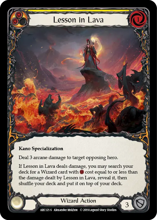 ARC · ARC121 · First Edition · Rainbow Foil