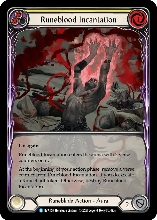 EVR · EVR108 · Première édition · Rainbow Foil