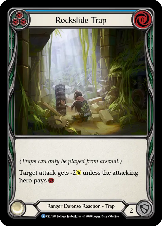 CRU · CRU128 · First Edition · Rainbow Foil