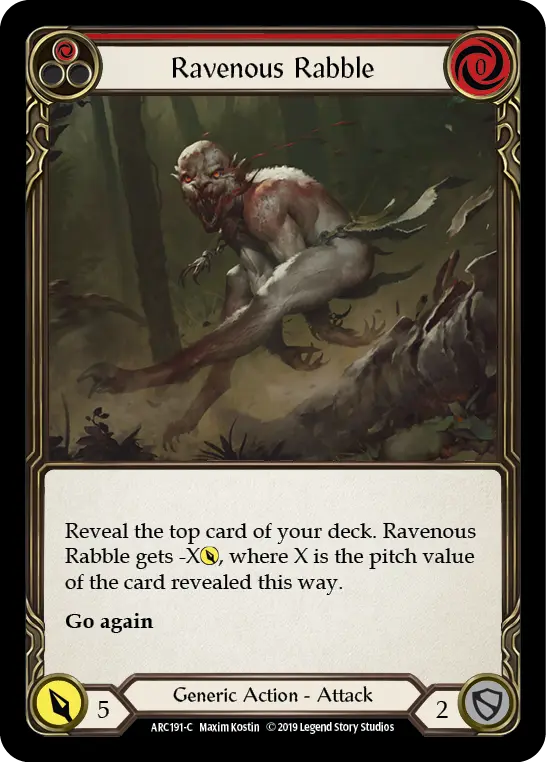 ARC · ARC191 · First Edition · Rainbow Foil