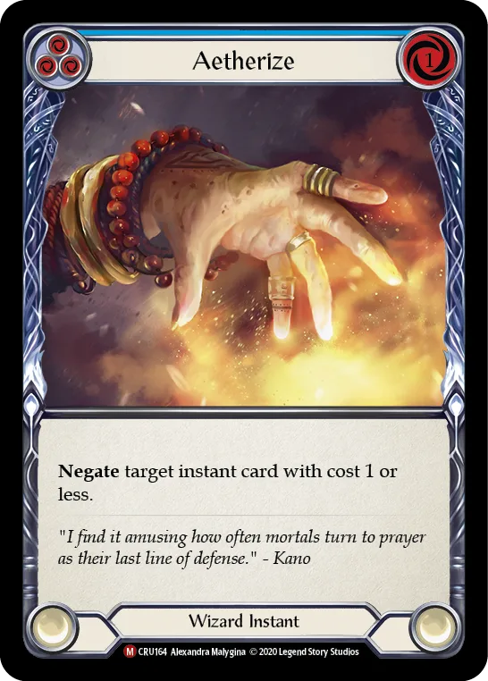 CRU · CRU164 · Primera edición · Rainbow Foil
